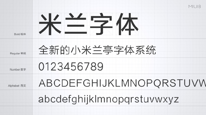 小米兰亭字体