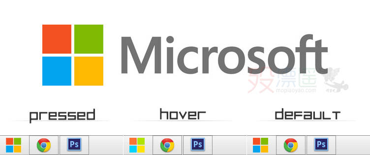Win7开始按钮下载，25年磨一剑，微软新Logo
