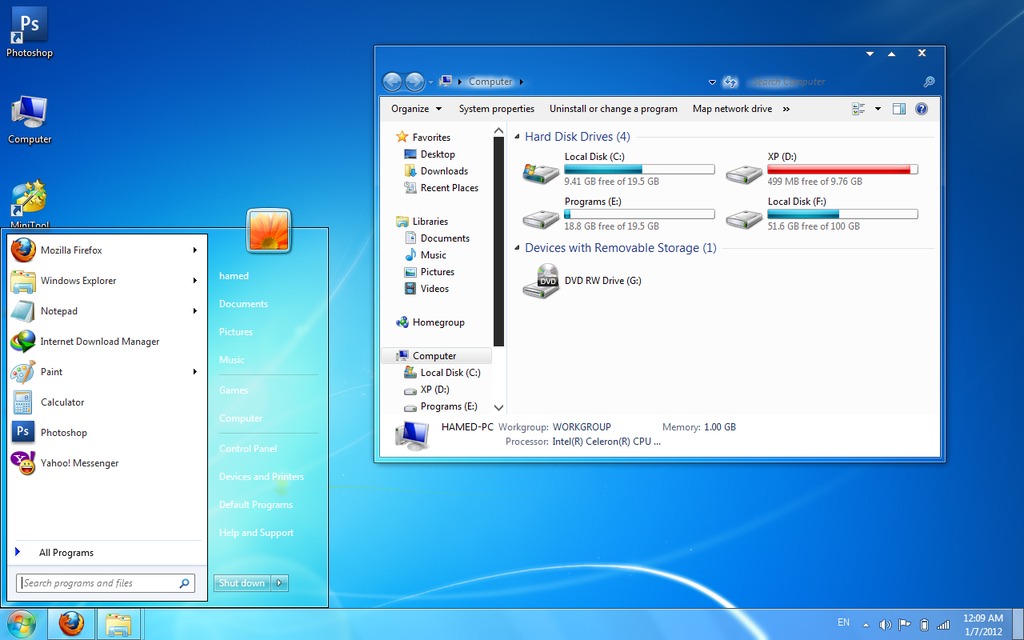 【Win7主题】Windows Metro Lite简约主题下载