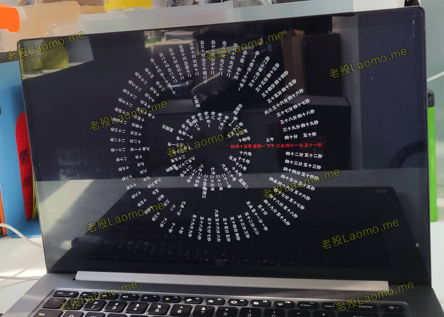 时间转盘文字锁屏 Windows/Mac wordclock下载