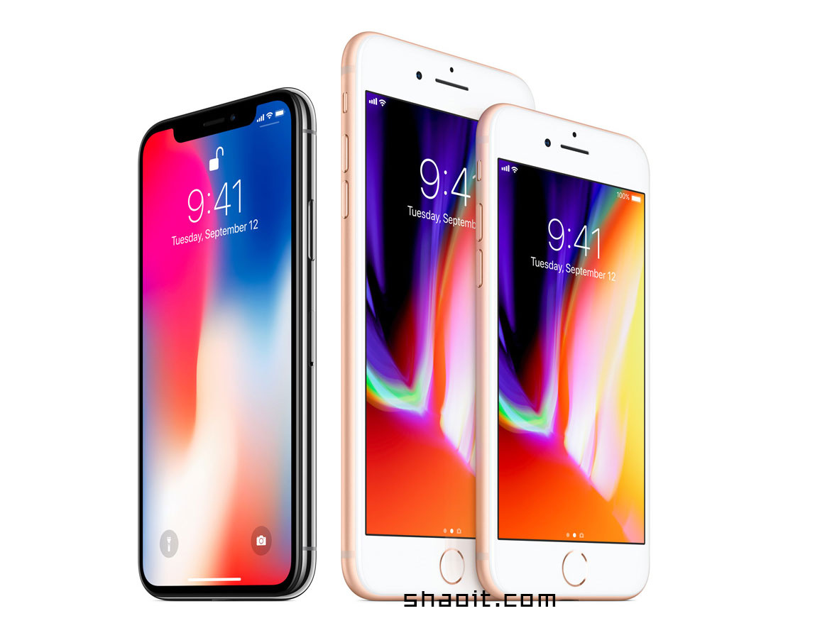 iPhone8和iPhoneX内置壁纸