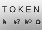 鼠标指针：Token Dark 黑色系列   精美鼠标指针